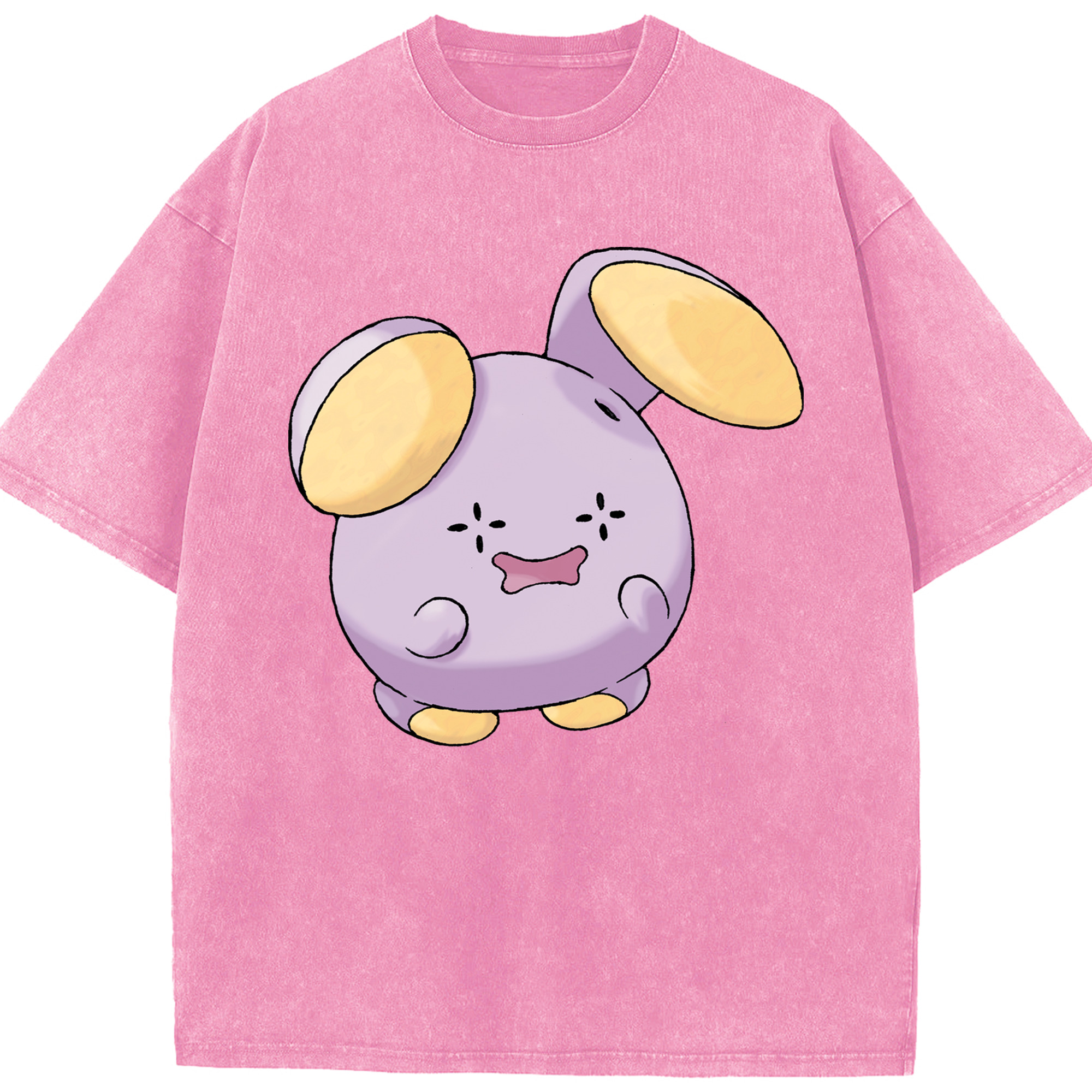 （画像用） ポケットモンスター Pokémon 綿100% ヴィンテージ風 半袖Tシャツ（フロントプリント）